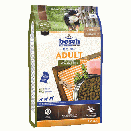 bosch ADULT Poultry & Millet 3kg